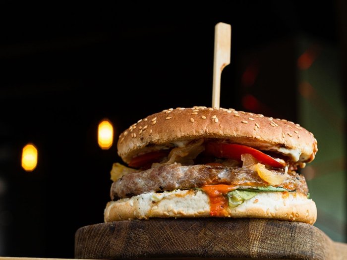 Бургер с говядиной